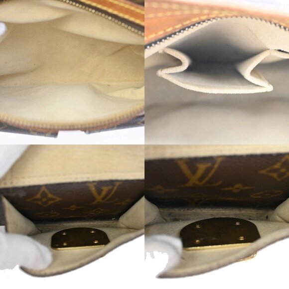 LOUIS VUITTON Hudson GM Shoulder Bag Monogram Leather BN France M40045 86KB128 - Picture 15 of 16